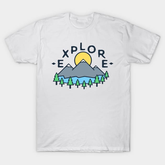 EXPLORE T-Shirt by Juan726